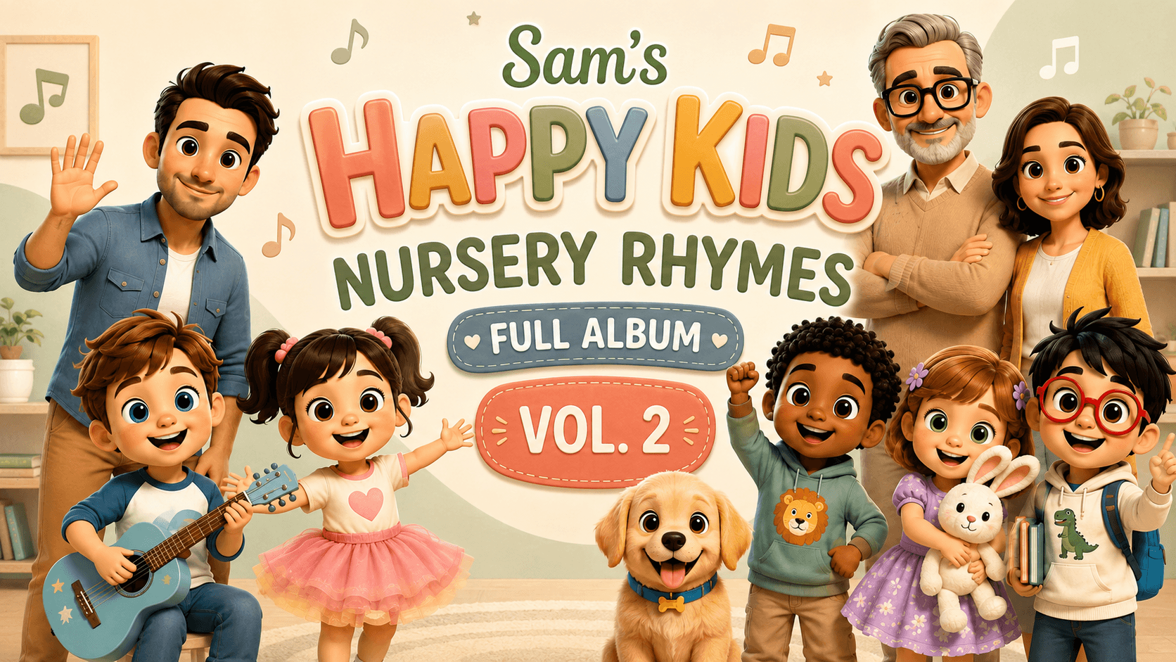 Full Album Vol. 2 — Sam's Happy Kids Nursery Rhymes